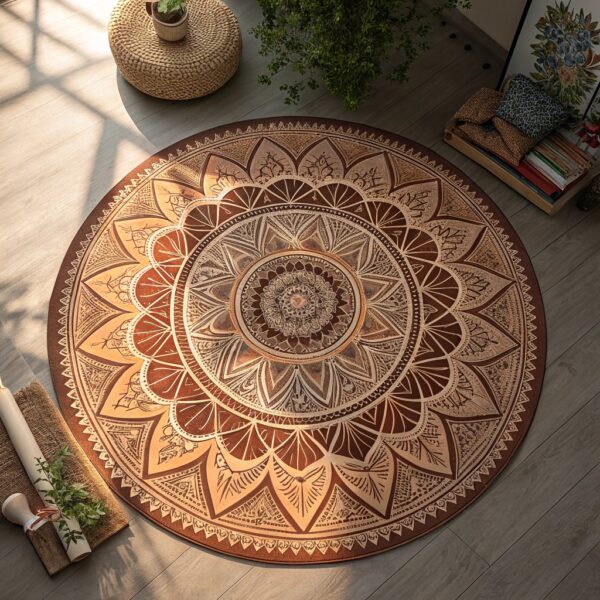 Artsy Abstract Tufted Rug - Image 2
