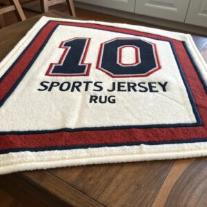 Sports Team Logo Tufted Rug