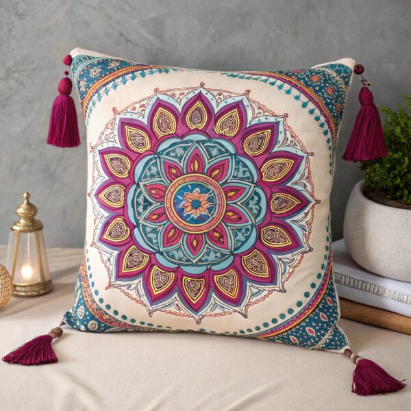 Handwoven Cotton Cushion
