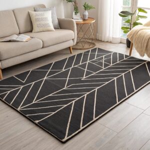 Modern Tufted Polyester Rug